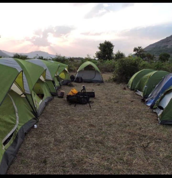 tent camping